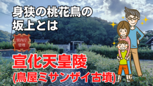 宣化天皇陵(鳥屋ミサンザイ古墳)